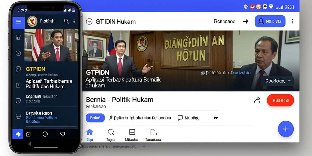 Tampilan antarmuka GTPIDN yang modern dan fungsional.