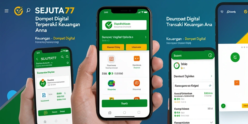 Tampilan antarmuka SEJUTA77 yang modern dan fungsional.